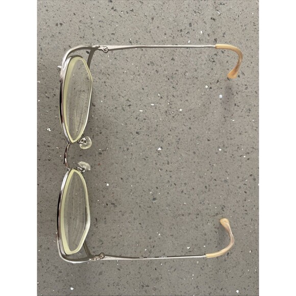 Vintage L'amy Kristy Eyeglasses Frames ONLY Gold Full Rim Square 54-16 125 - Picture 2 of 13